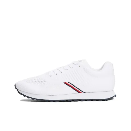 Tommy Hilfiger TRAINERS Беговые кроссовки Низкий Топ Белый Мужской