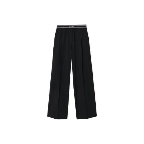 LOEWE Черные Женские Повседневные Брюки