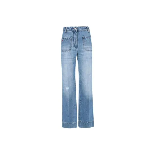 Victoria Beckham Синие Женские Джинсы