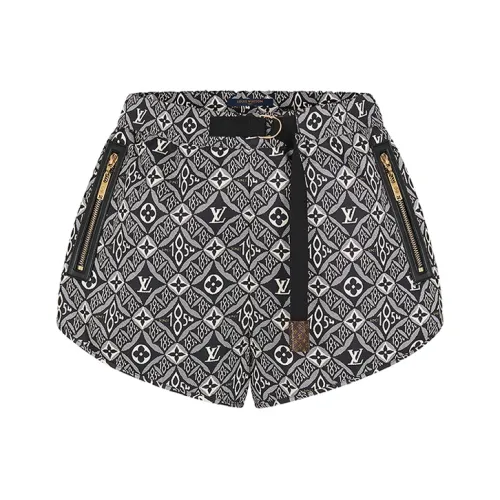 LOUIS VUITTON Повседневные шорты Женские Черные