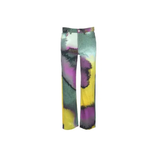 DRIES VAN NOTEN Многоцветные Женские Джинсы