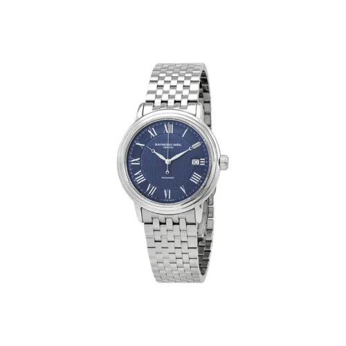Raymond Weil Автоматический Механический Механизм Мужские Часы 39 мм Синий