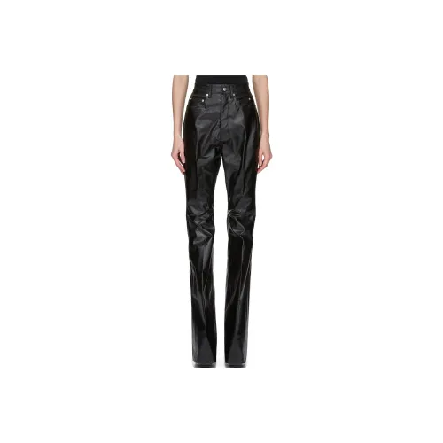 RICK OWENS Черные Женские Джинсы