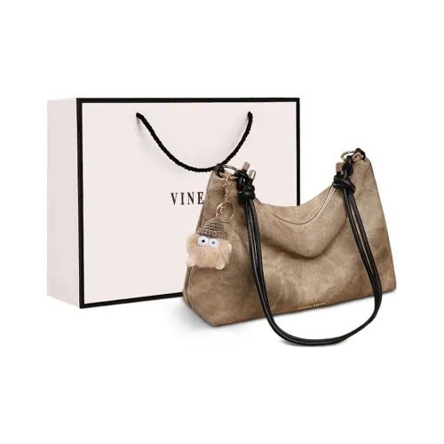 VINEY Сумка через плечо из синтетической кожи сумка-тоут стандартная женская хаки и черная