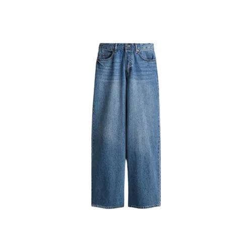H&M Джинсовый синий Женские джинсы