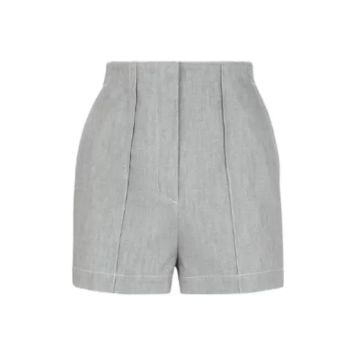 FENDI Серые Женские Повседневные Шорты
