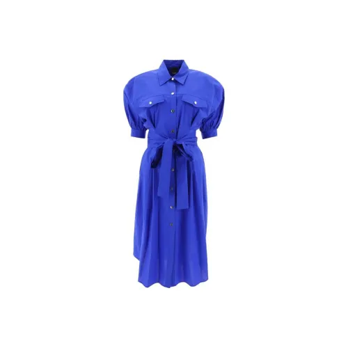PINKO Blue Женские Короткие Платья с Рукавами