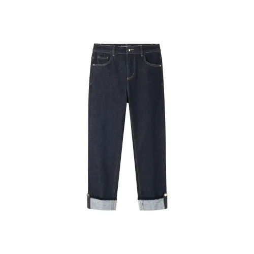 HLA Джинсовый синий Transition Цвет Темный W0 Женские Джинсы