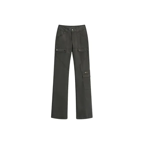 ETSE Карго Брюки Женские Темно-Серый