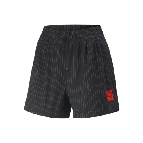 PUMA Черные Женские Повседневные Шорты