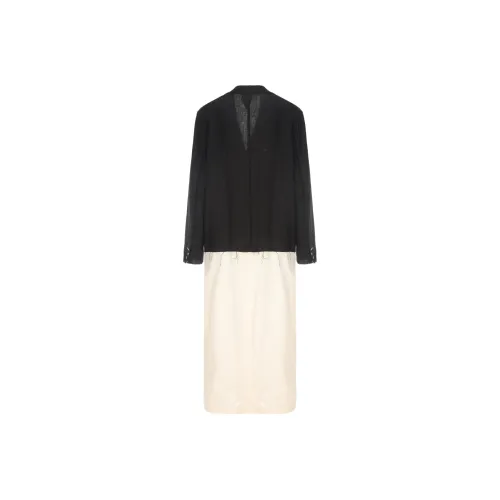 ELYWOOD SS24 Бизнес-костюм женский черный белый