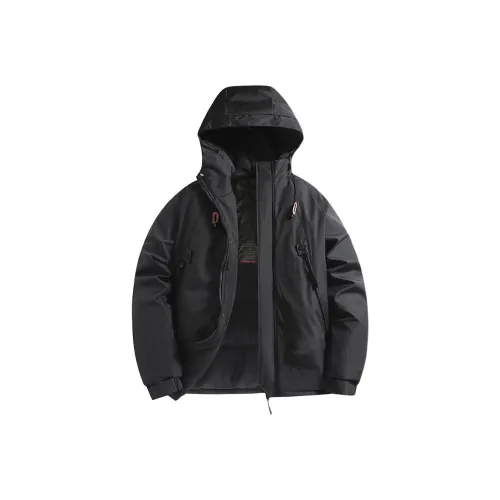 WJBS Унисекс Объемные куртки (пуховики)