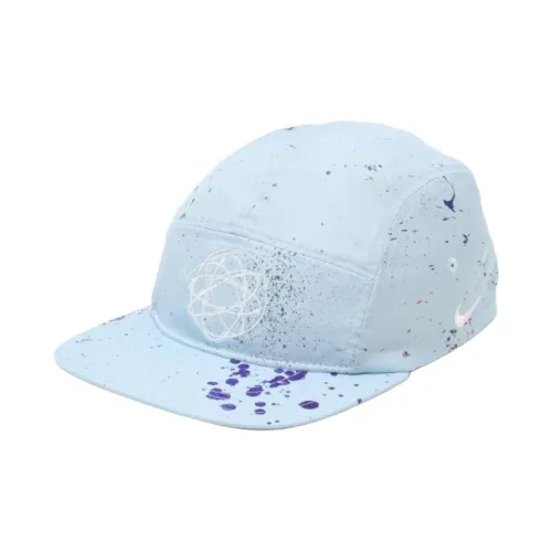 Nike Полиэстер Кепки Унисекс Синий