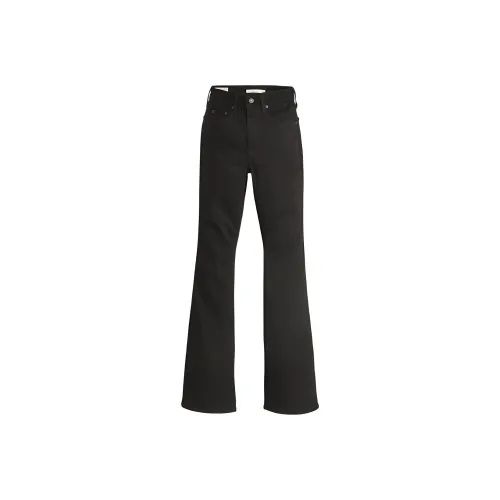 Levis Женские Джинсы Черного Цвета