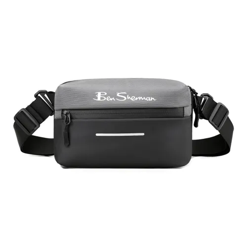 BEN SHERMAN Оксфорд Сумка через плечо Сумка Унисекс Серый Черный Темно-синий