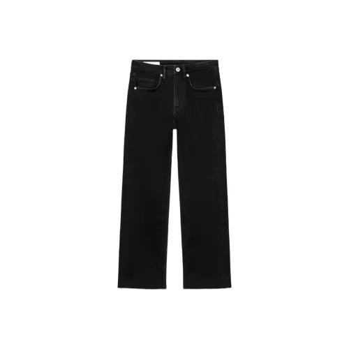 ZARA Trf Черные Женские Джинсы
