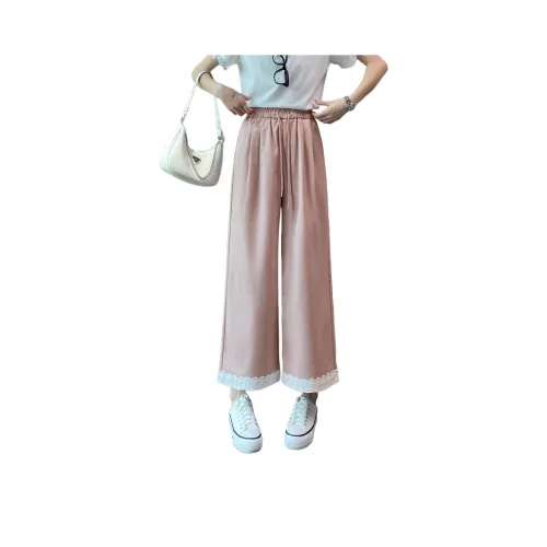 SITOL Повседневные брюки женские светло-розовые