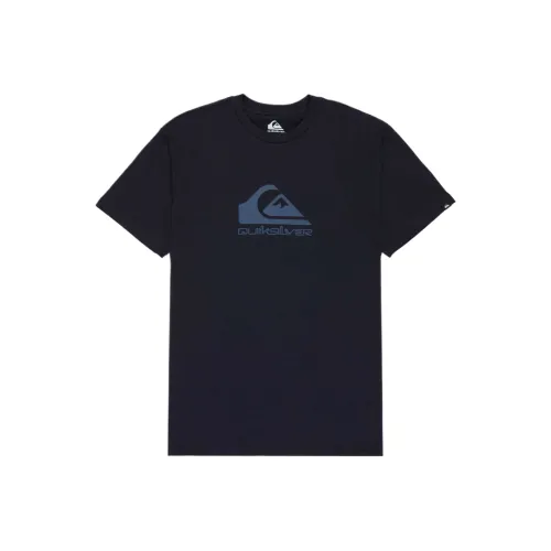 Quiksilver Морской Синий KTP0 Мужская T-Рубашка