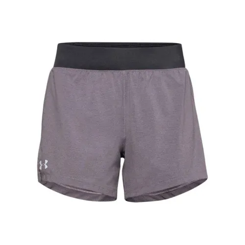 Under Armour Launch Светло-фиолетовые Женские Повседневные Шорты