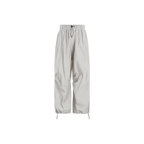 Yohji Yamamoto Серые Женские Повседневные Брюки