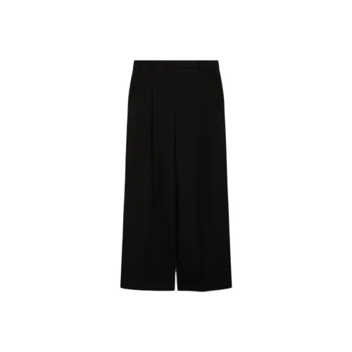 Спортивная коллекция Ma Zirlo PANTALONE Ampio In Cady DOPPIO Повседневные брюки Женские Черный
