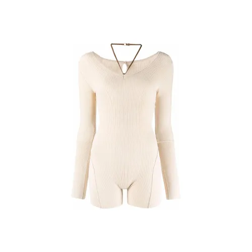 Jacquemus Бежевые Женские Комбинезоны