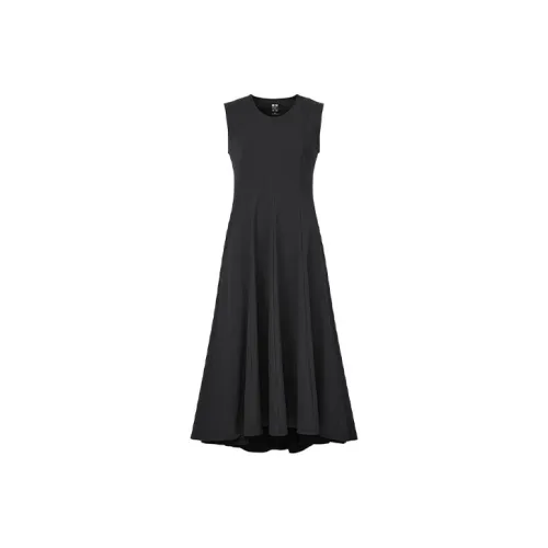 UNIQLO x Theory Без рукавов Платье Женское Черное