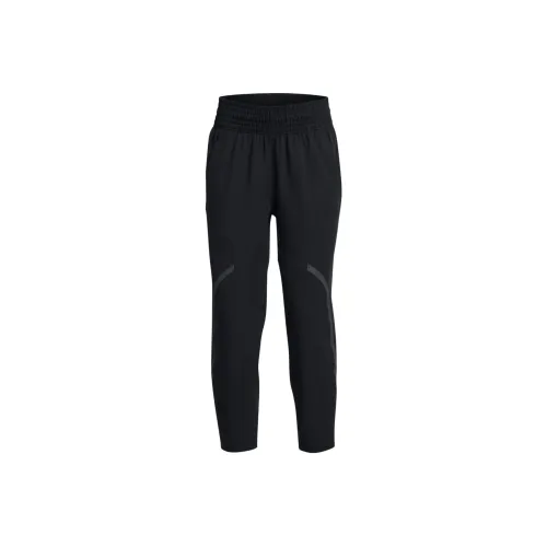Under Armour Unstoppable Черные Женские Вязаные Тренировочные Брюки