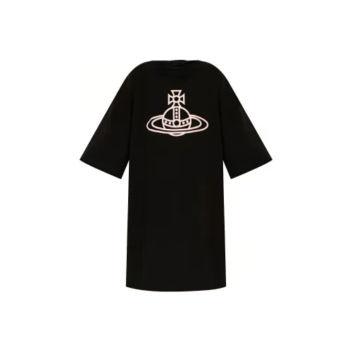 Vivienne Westwood Black Женские Длинные Рукава Платья