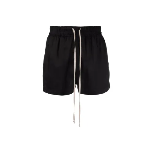 RICK OWENS Черные Женские Повседневные Шорты