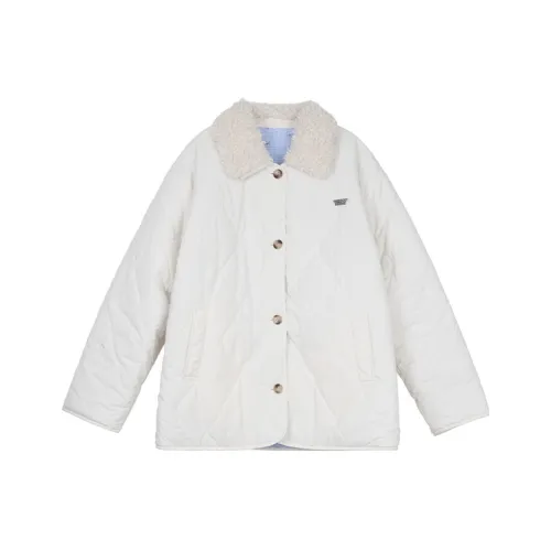 MASOOMAKE Хлопковый пуховик Женская Белый