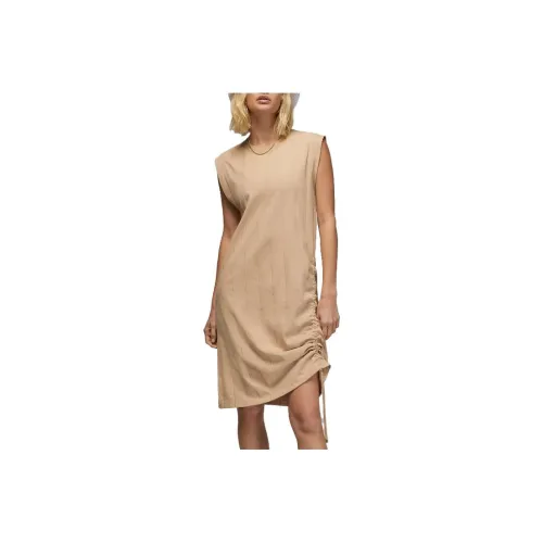 Джордан Кожа Женские Платья без рукавов