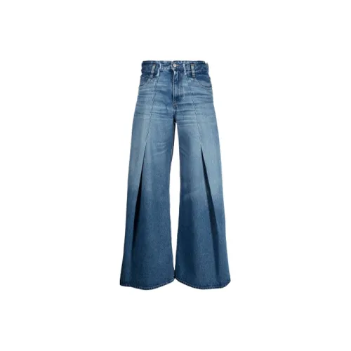 Maison Margiela Синие Женские Джинсы