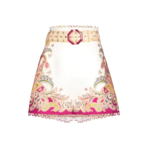 Zimmermann Повседневные шорты Женские Белые