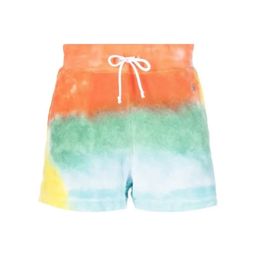 Polo Ralph Lauren Апельсиновые Женские Повседневные Шорты