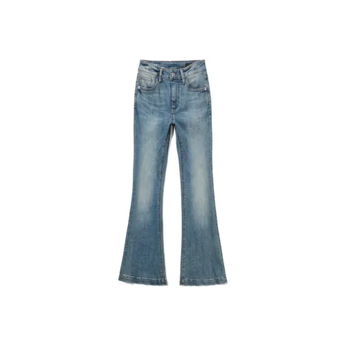 ABLE JEANS Женские Весенние Церулеан Синий