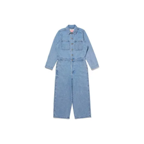 Levis Синие Женские Комбинезоны