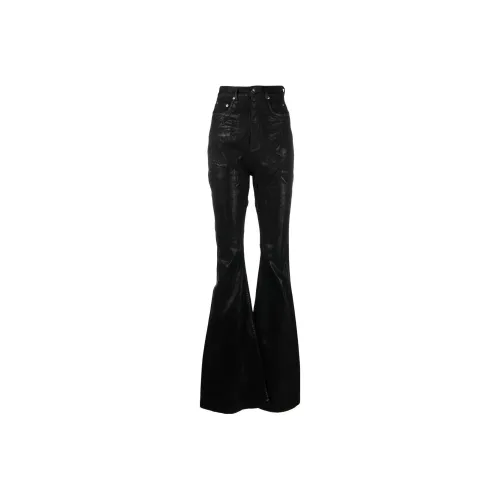 RICK OWENS Черные Женские Джинсы