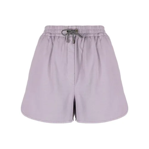 Brunello Cucinelli Фиолетовые Женские Повседневные Шорты