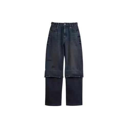 COACH FW24 Джинсы Женские Темно-синий