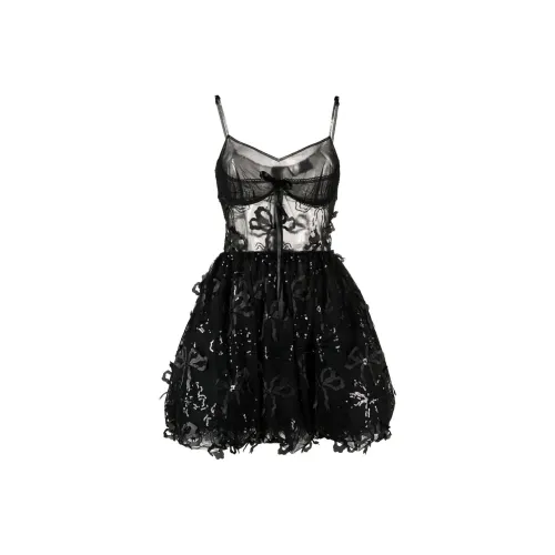 SIMONE ROCHA Черные Женские Слиплатья