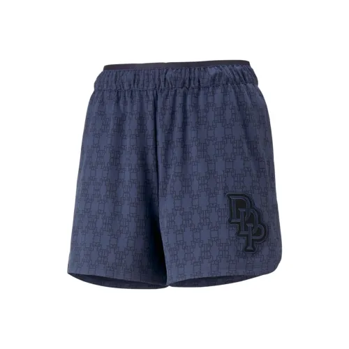 PUMA X DAPPER DAN Co Branded SERIES Морской синий Женские Повседневные шорты