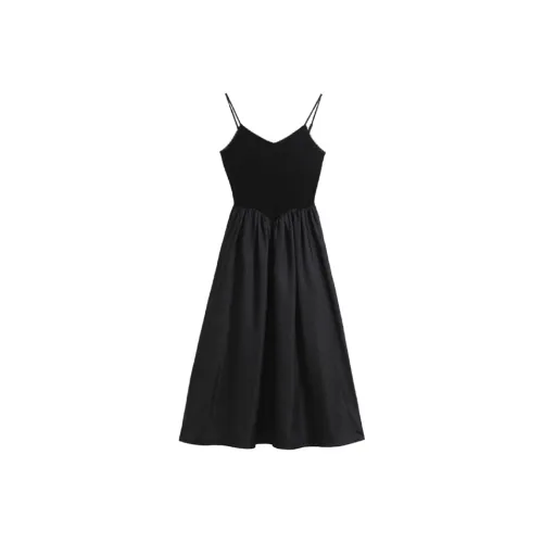 VEGA CHANG Nightingale Черные Женские Слиплатья