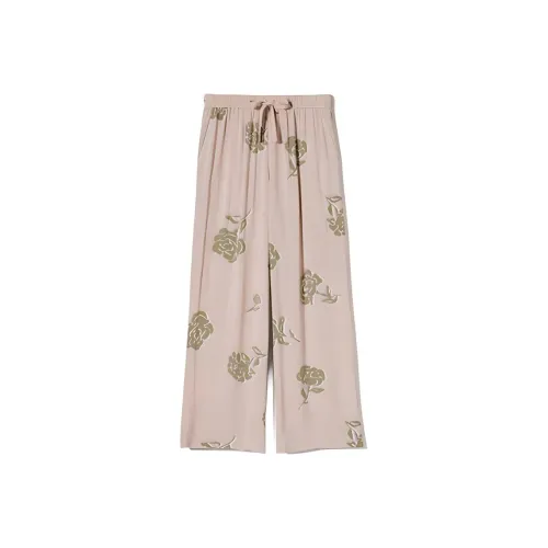 UNIQLO x Princesse TAM Princesse TAM Коллаборация SS25 Повседневные брюки Женские Естественный