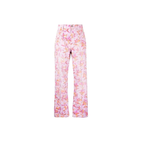 ISABEL MARANT Розовые Женские Джинсы