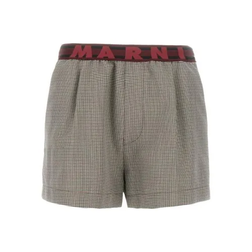 MARNI Серые Женские Повседневные Шорты