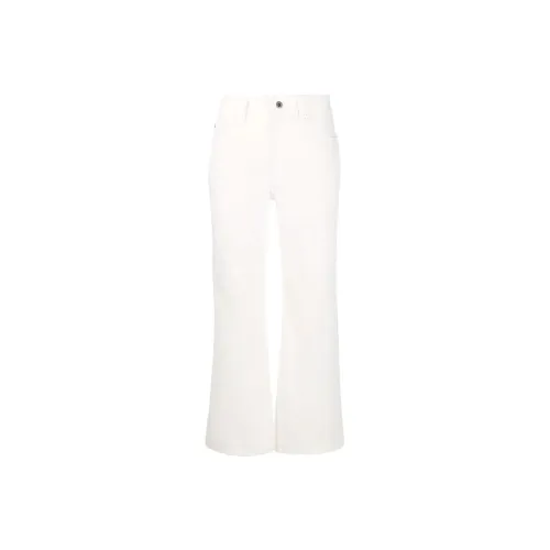 JIL SANDER Белые Женские Джинсы