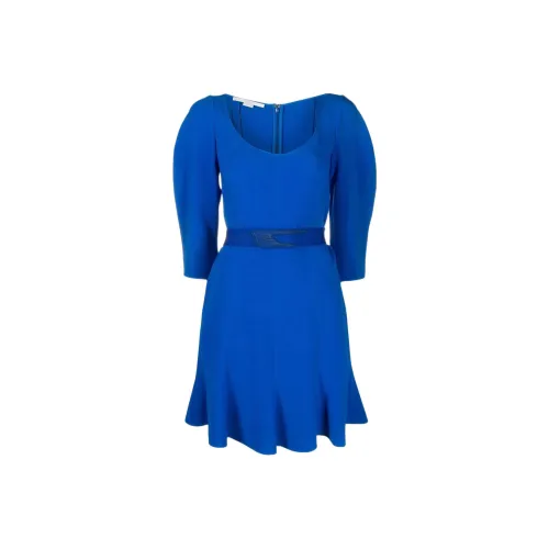 STELLA MCCARTNEY Blue Женские Длинные Платья с Рукавами