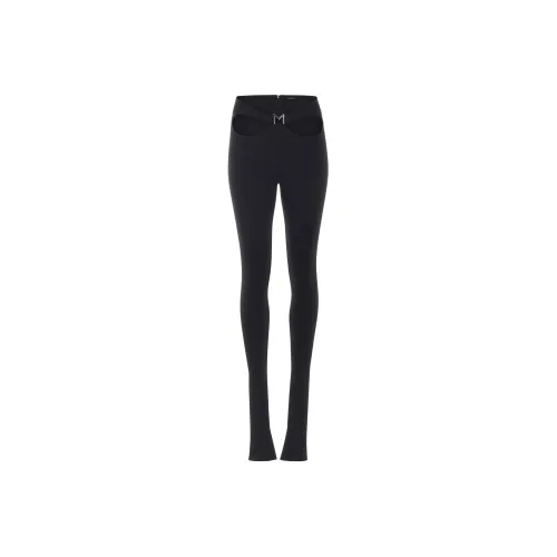 Mugler SS24 Leggings Женские Черные