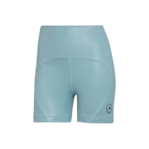 Adidas Небесно-голубые Женские Повседневные Шорты